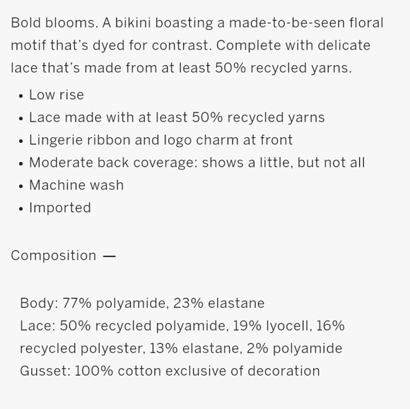 BODY BY VICTORIA Lace-front Bikini Panty - Picture 8 of 10